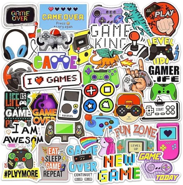 Waterproof Stickers for Gaming